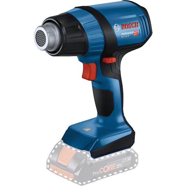 Akkukuumailmapuhallin Bosch GHG 18V-50 SOLO