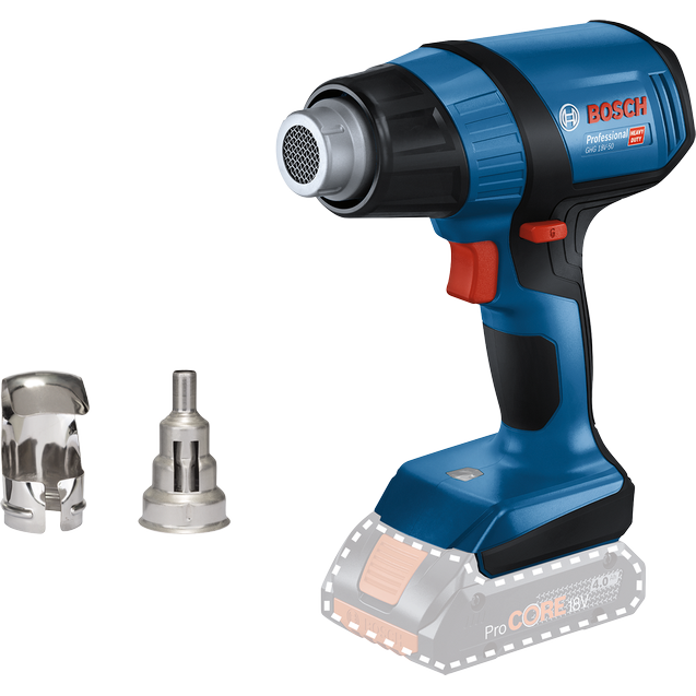 Akkukuumailmapuhallin Bosch GHG 18V-50 SOLO