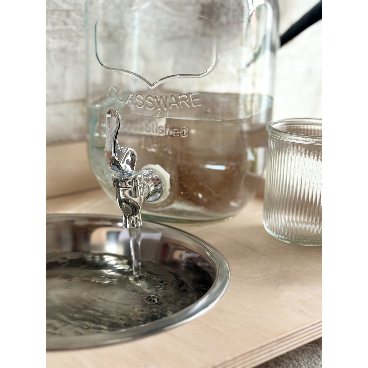 Montessori Wooden Washbasin With Storage for Kids - Small