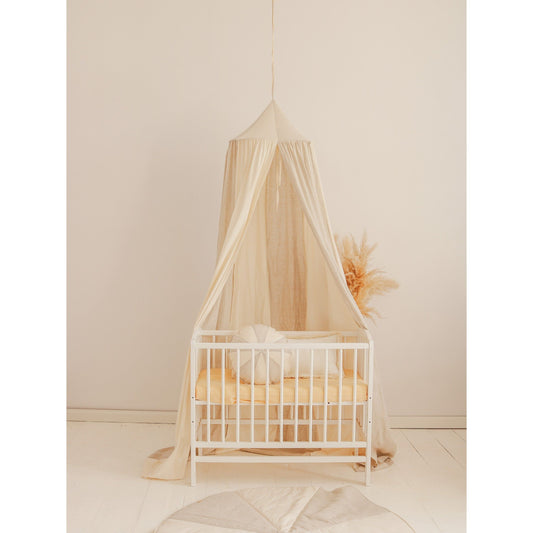 Organic Cotton and Linen Canopy - Cream Circus