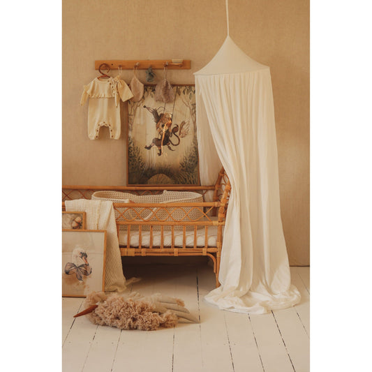 Organic Cotton Canopy - Cream Cotton