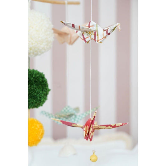 Origami Nursery Mobile - Vintage Vibe