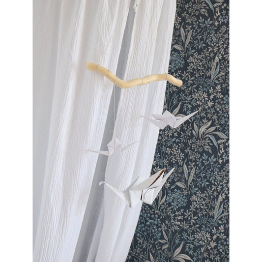 Origami Nursery Mobile - White