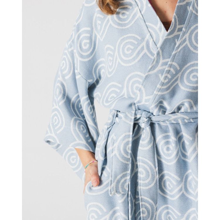 Bamboo Kimono for Women - Blue