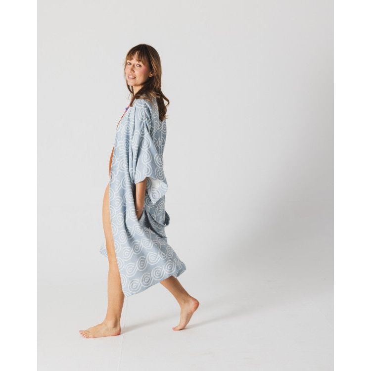 Bamboo Kimono for Women - Blue