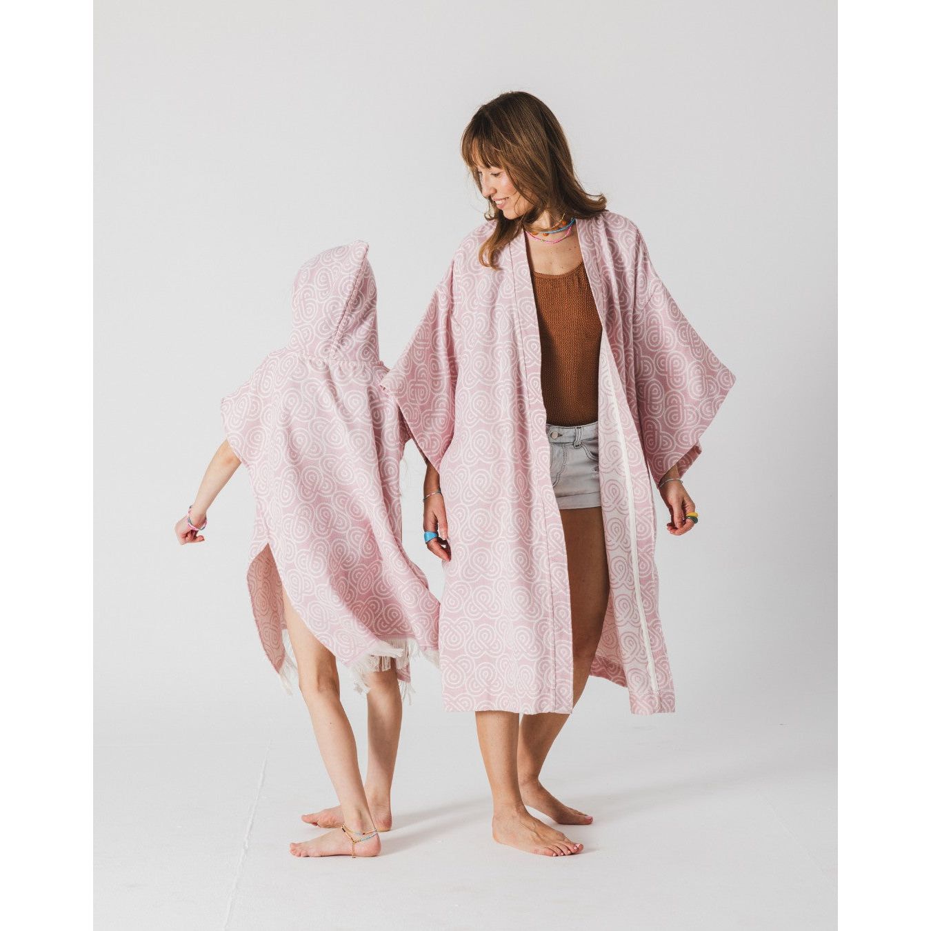 Bamboo Kimono for Women - Rose