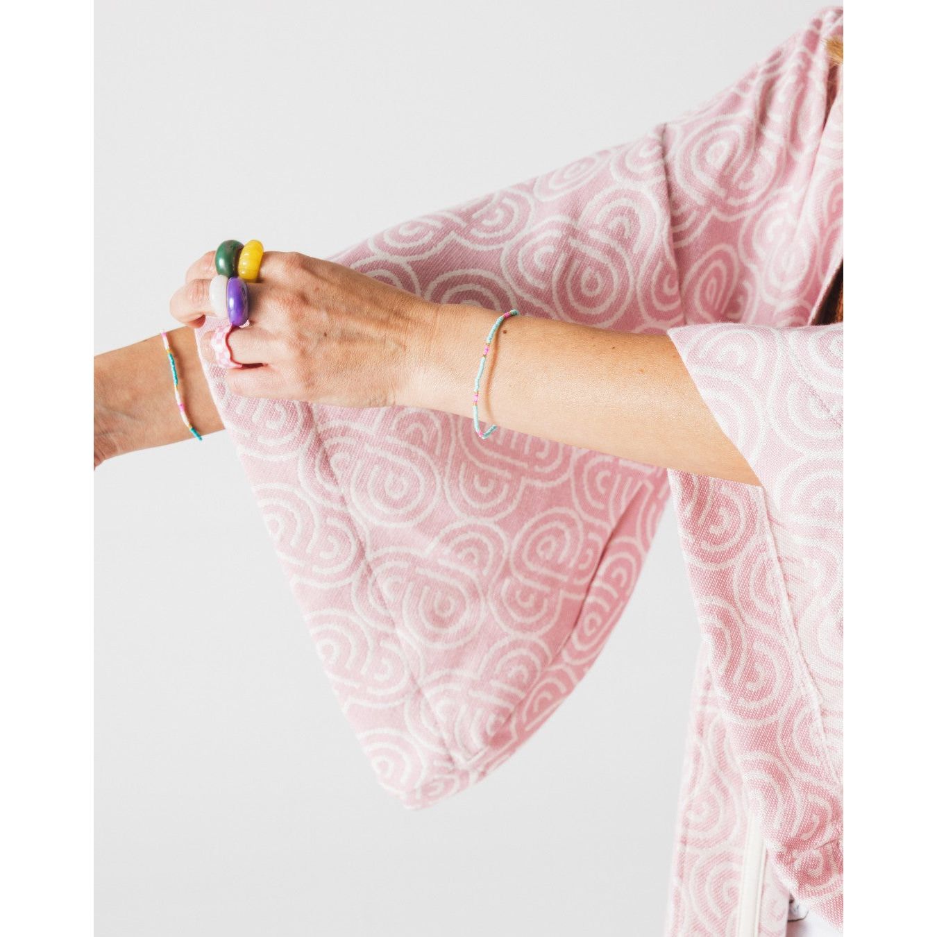 Bamboo Kimono for Women - Rose