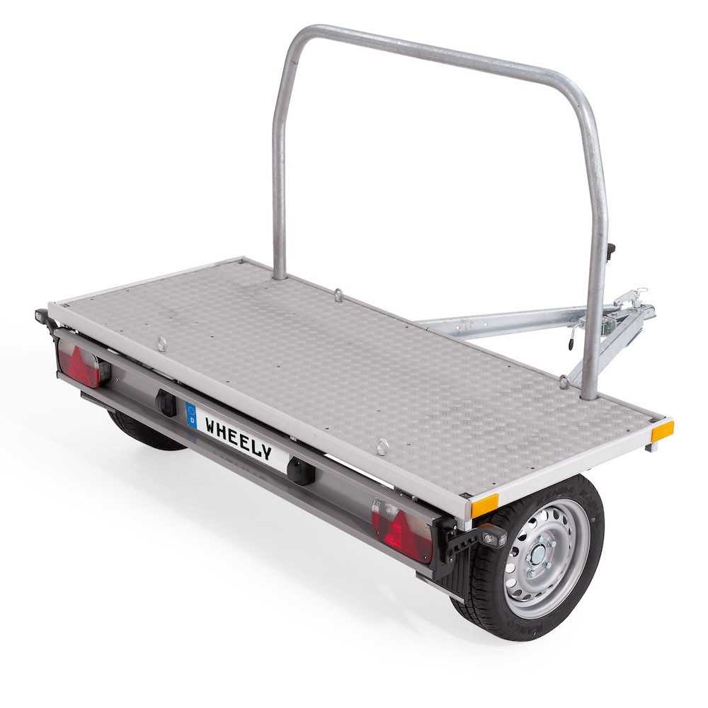 Wheely jarruton 750kg Peräkärry Moottoripyöräteline/Skootteriteline | 1629257 |  | Kotikauppa |