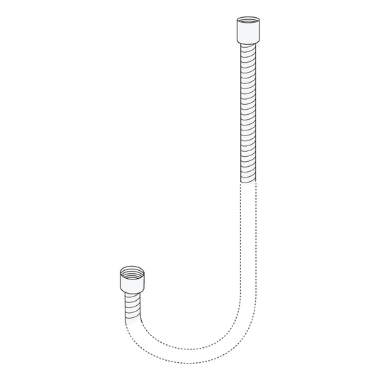 SUIHKULETKU GUSTAVSBERG 1,75m MUOVI KROMI
