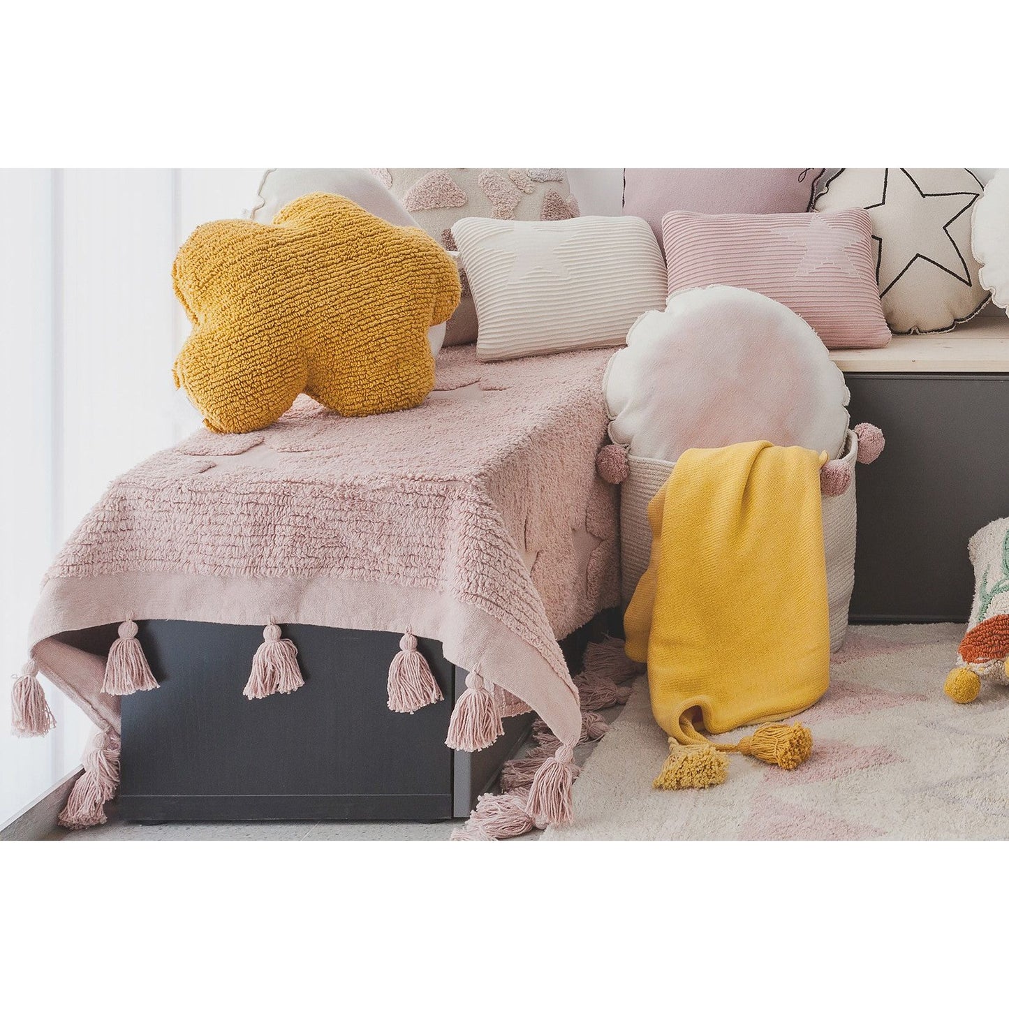 Pillow Cloud - Mustard