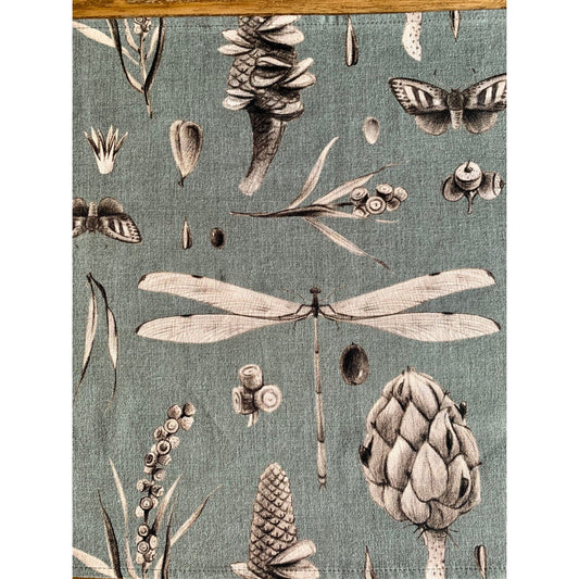 Pillowcase - Seeds Aqua