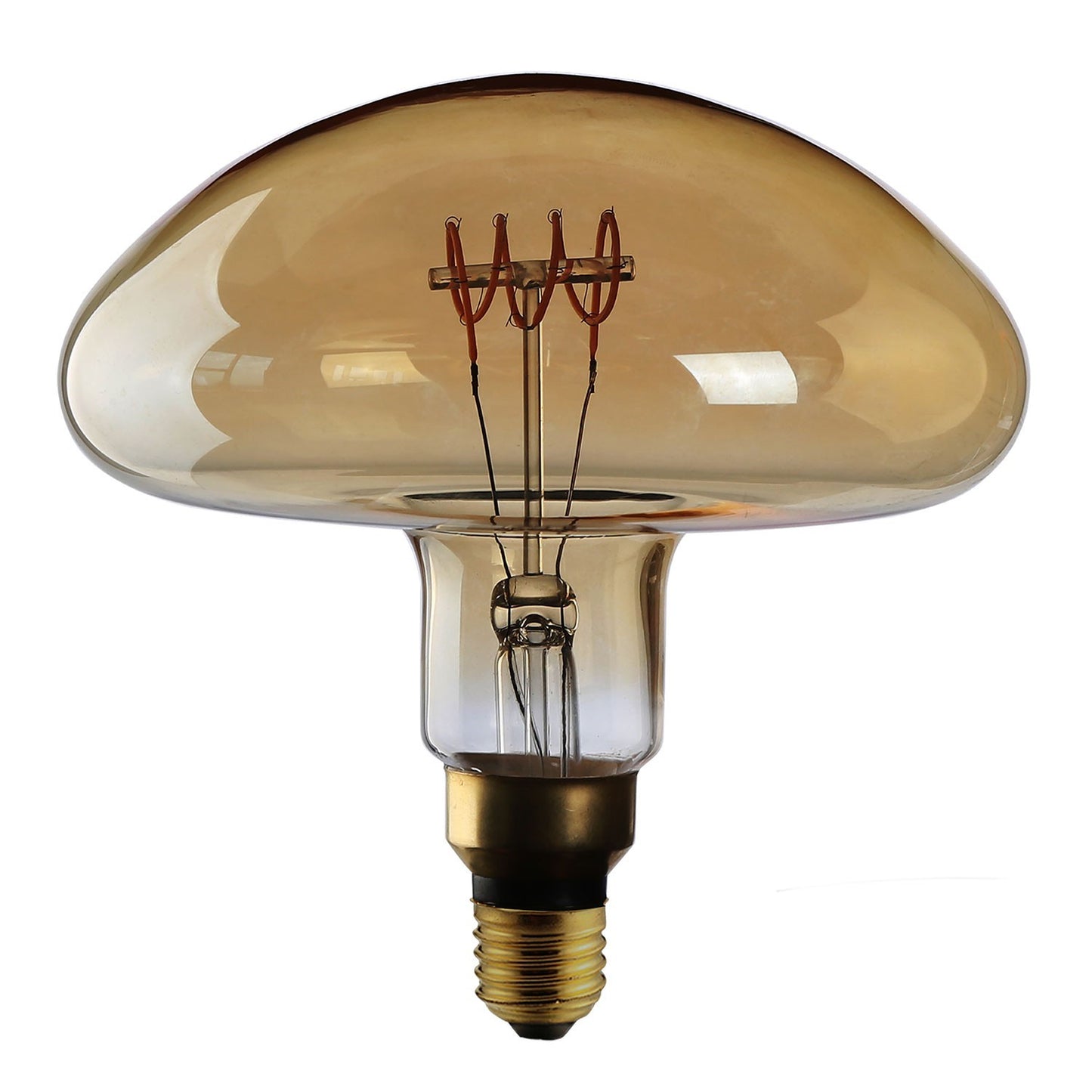 Puinen pöytävalaisin E27 Posaluce Mushroom-sisältää lampun