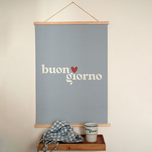 Poster 50x70 cm - Buongiorno