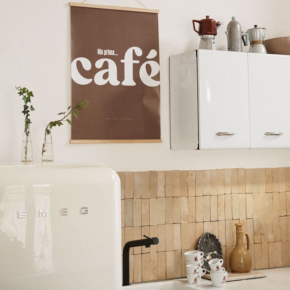Poster 50x70 cm - Cafe