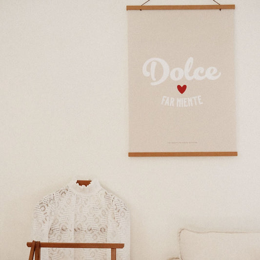 Poster 50x70 cm - Dolce far Niente