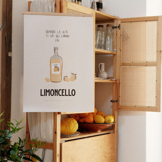 Poster 50x70 cm - Limoncello