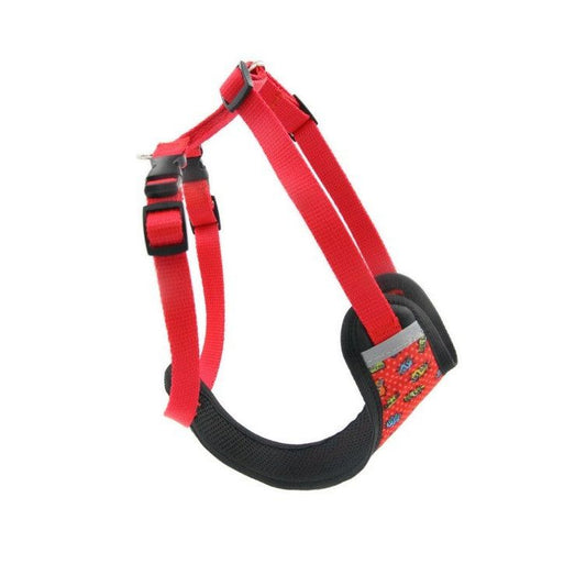 Pressure Free Harness – Red Graffiti