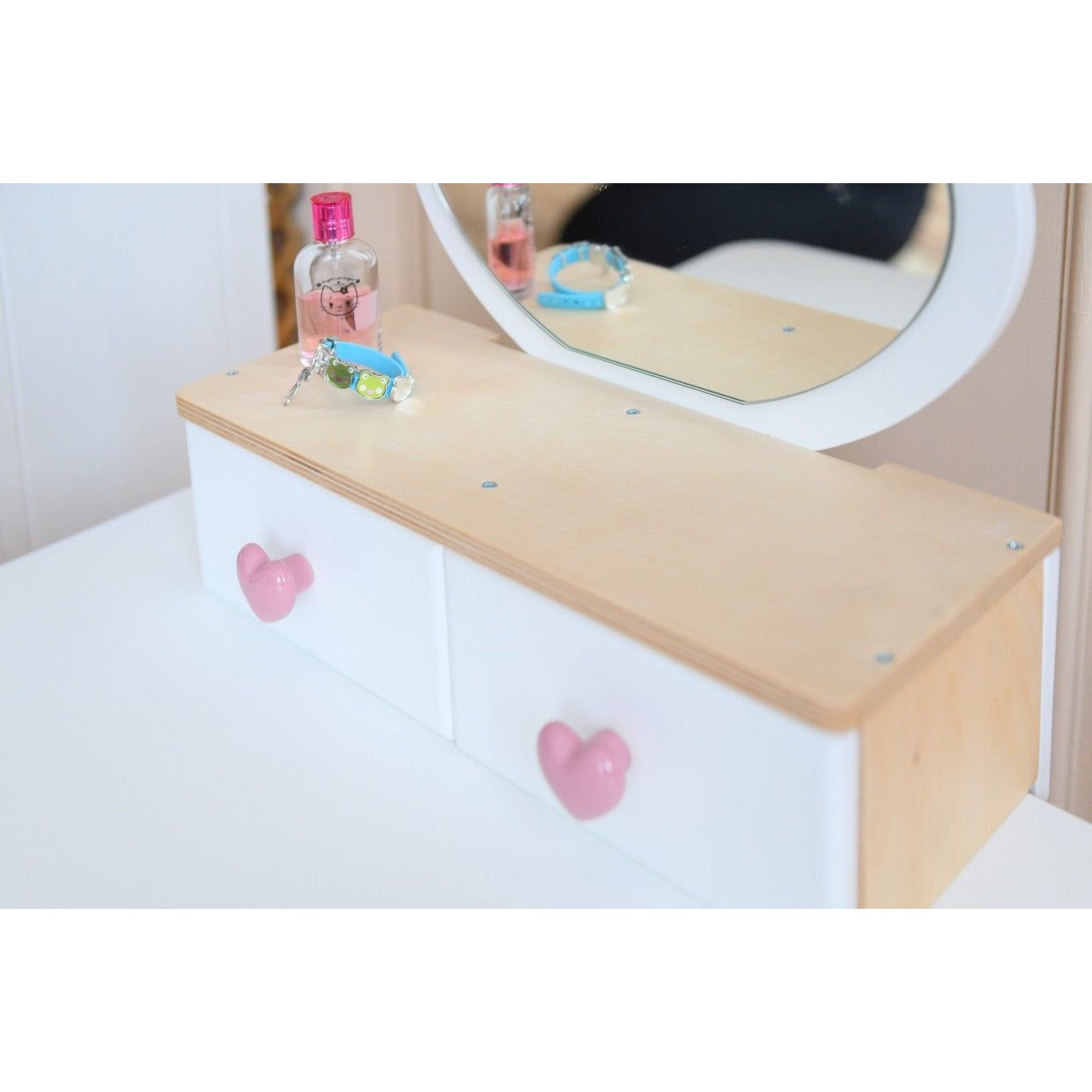 Princess Beauty Table with Mirror - Tulip