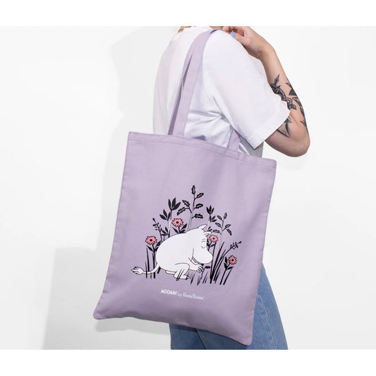 Moomintroll Tote Bag - Purple