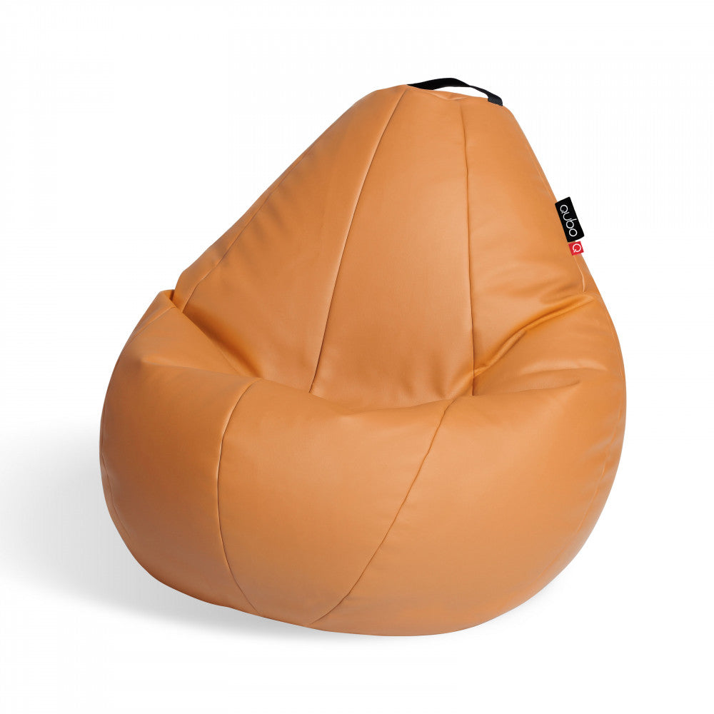 Säkkituoli Qubo™ Comfort 90 Papaya SOFT FIT - Kotikauppa
