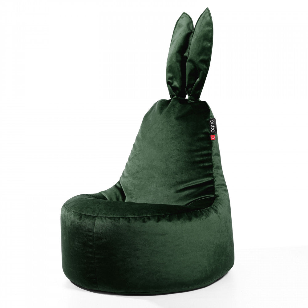 Säkkituoli Qubo™ Daddy Rabbit Emerald FRESH FIT - Kotikauppa