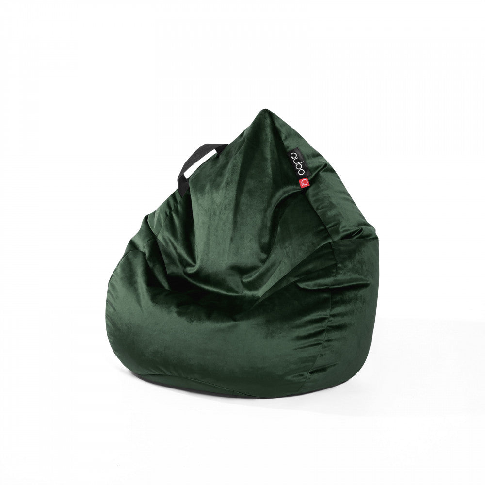 Säkkituoli Qubo™ Drizzle Drop Emerald FRESH FIT - Kotikauppa