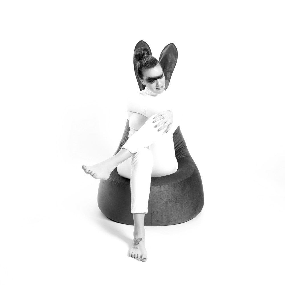 Säkkituoli Qubo™ Mommy Rabbit Citro POP FIT