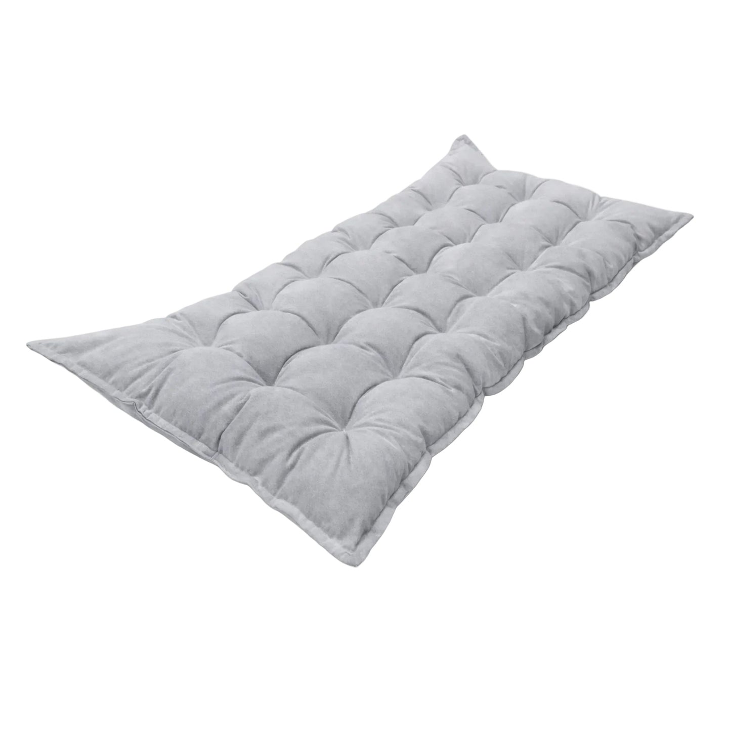 Quilted Kids' Floor Cushion, Blue, 3 Sizes Available