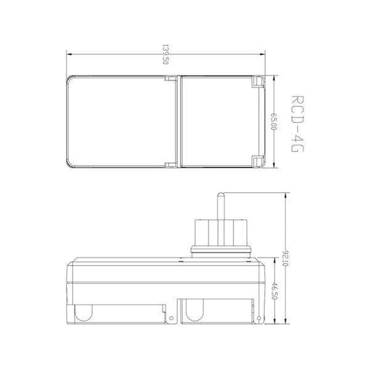 VIKAVIRTAPISTORASIA OPAL 1S/16A/30mA/230V/IP44 SI PISTR
