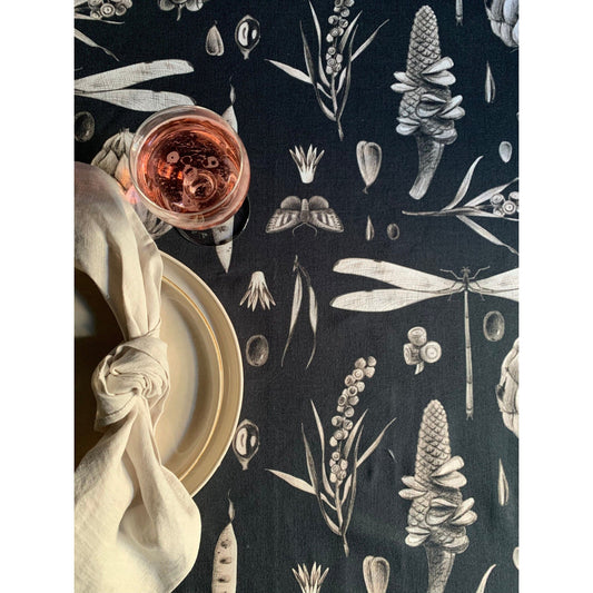 Rectangular Tablecloth - Seeds Carbon