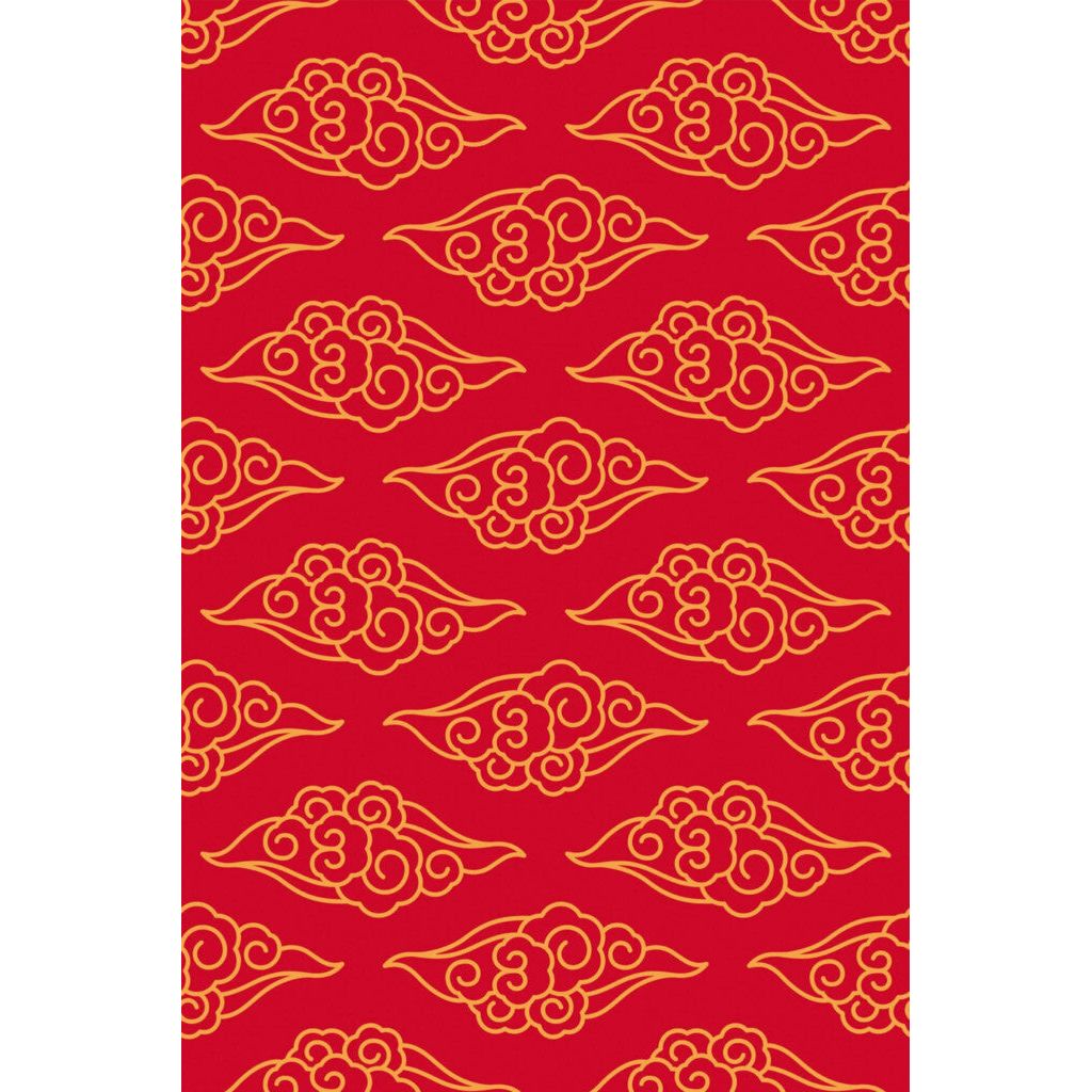 Red china pattern (itseliimautuva)