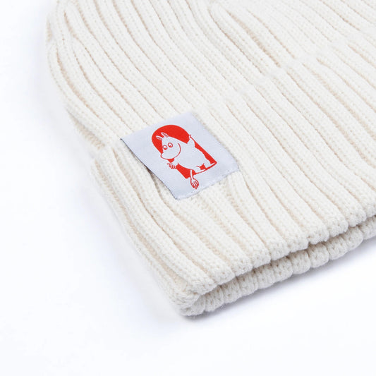 Red Cross Beanie for Adults - White