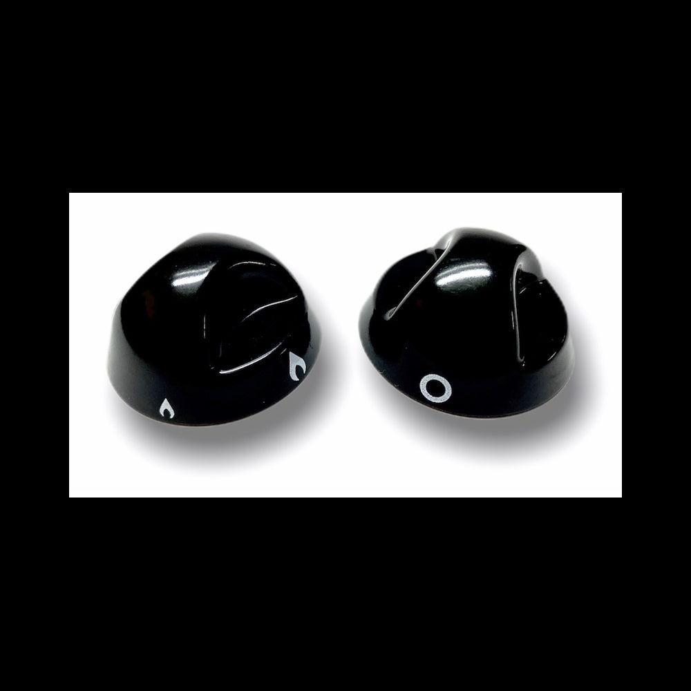 Säädinnuppisarja 3kpl, musta SPCC0918 | SSPA0918.BK | 5060252088831 | Kotikauppa |