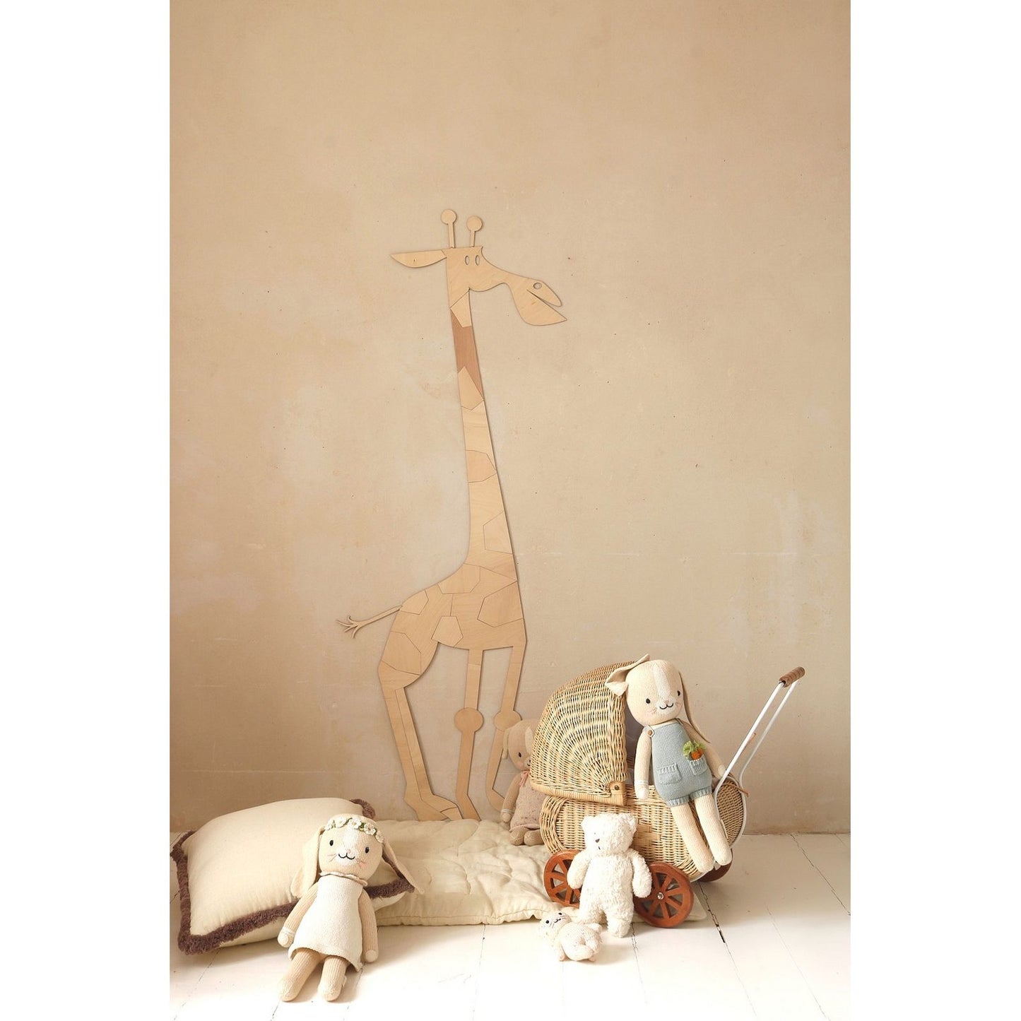 Safari Giraffe – Wooden Wall Decoration