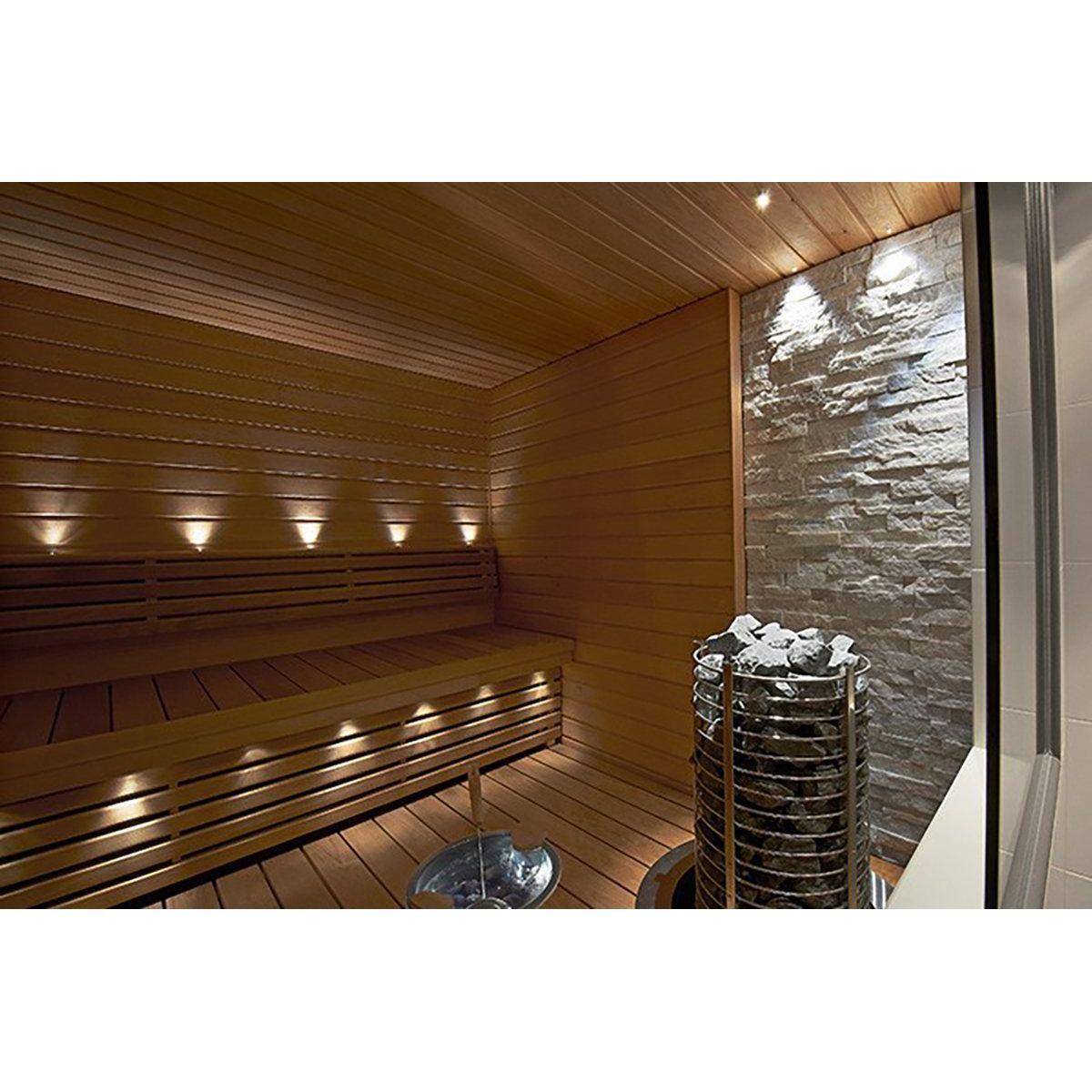 Valokuituvalaisin Cariitti VPL10-E511 IP55 2m² sauna