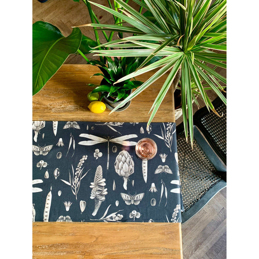 Seeds Carbon Table Runner