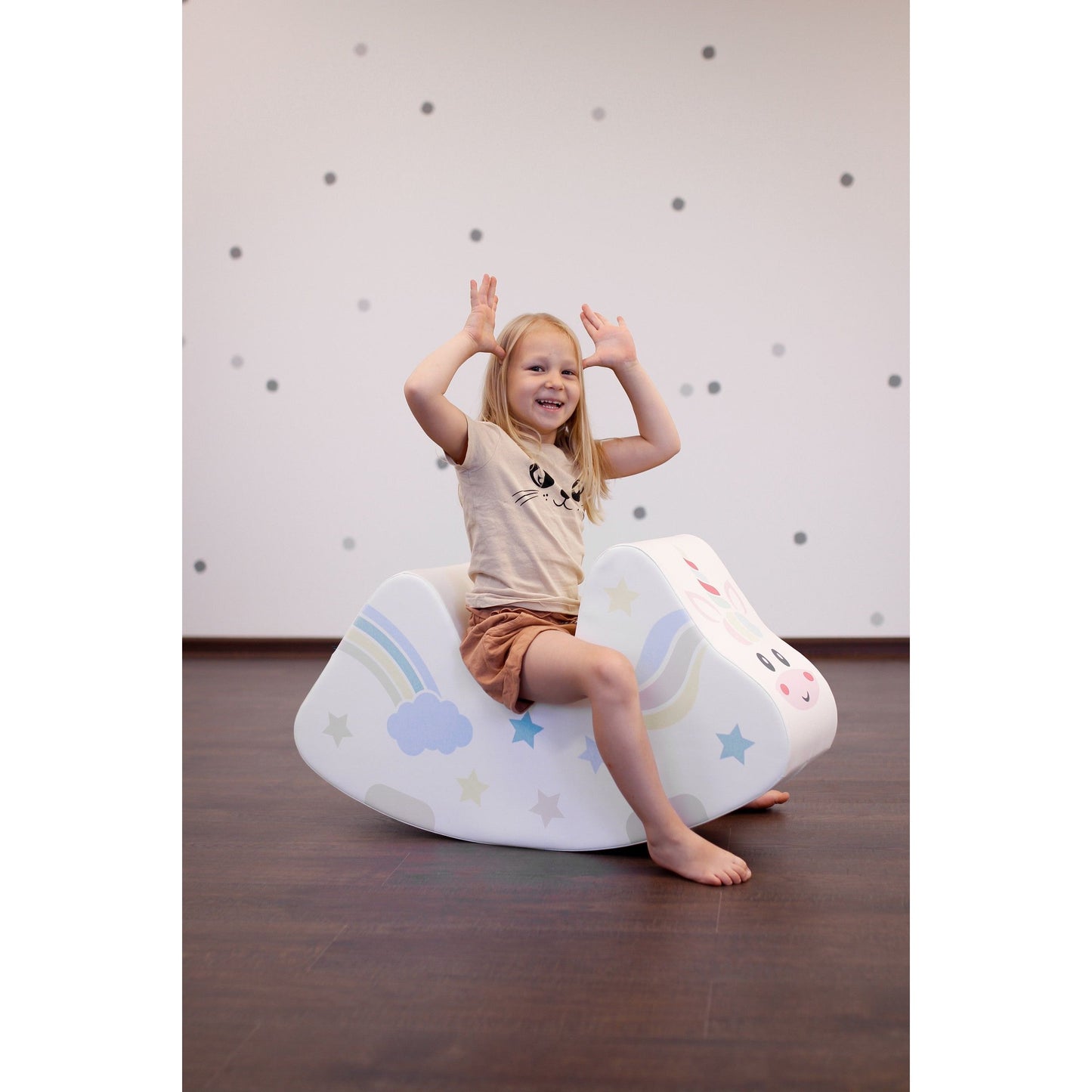 Soft Play Ride On Toy - Unicorn