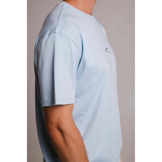 Dolphin Heavy T-shirt - Light Blue