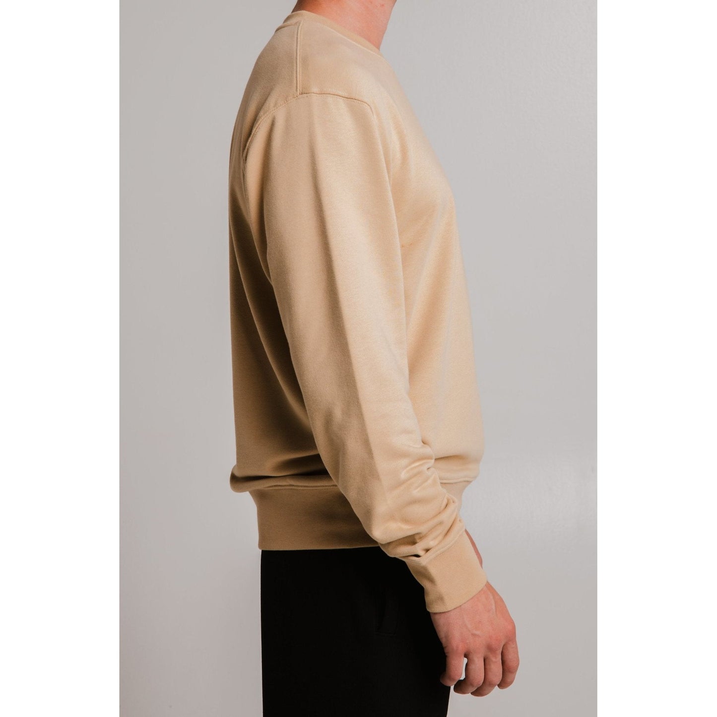 Lion Soft Fleece Sweatshirt - Light Brown