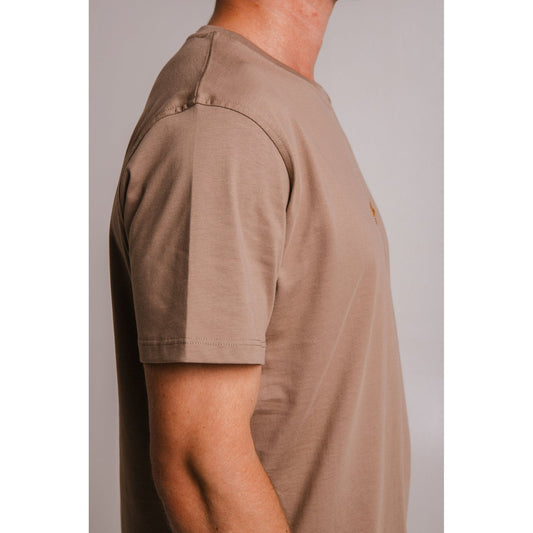 Lion T-shirt - Milky Brown