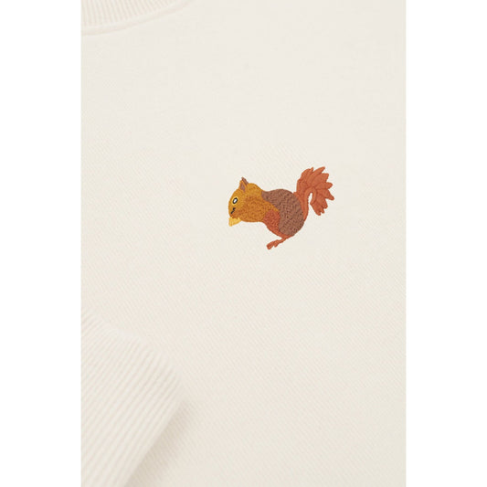 Squirrel Sweatshirt - Cream