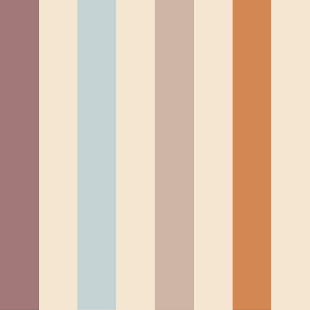 Stripes Warm Wallpaper