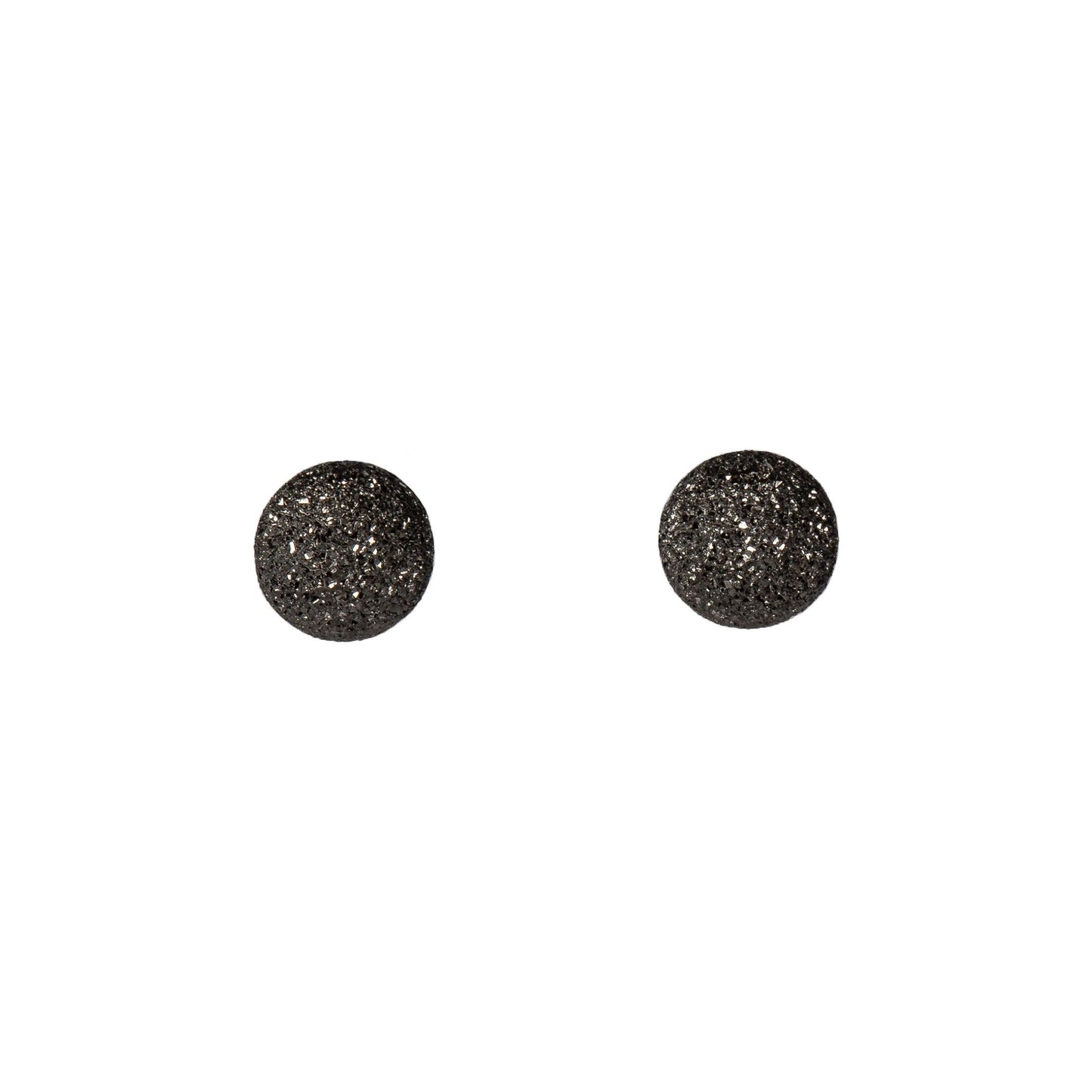Sugarball Earrings - Rose Gold, Silver and Black