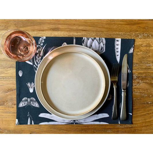 Table Placemat - Seeds Carbon
