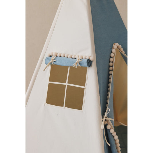 Teepee Tent - Jeans With Pompoms