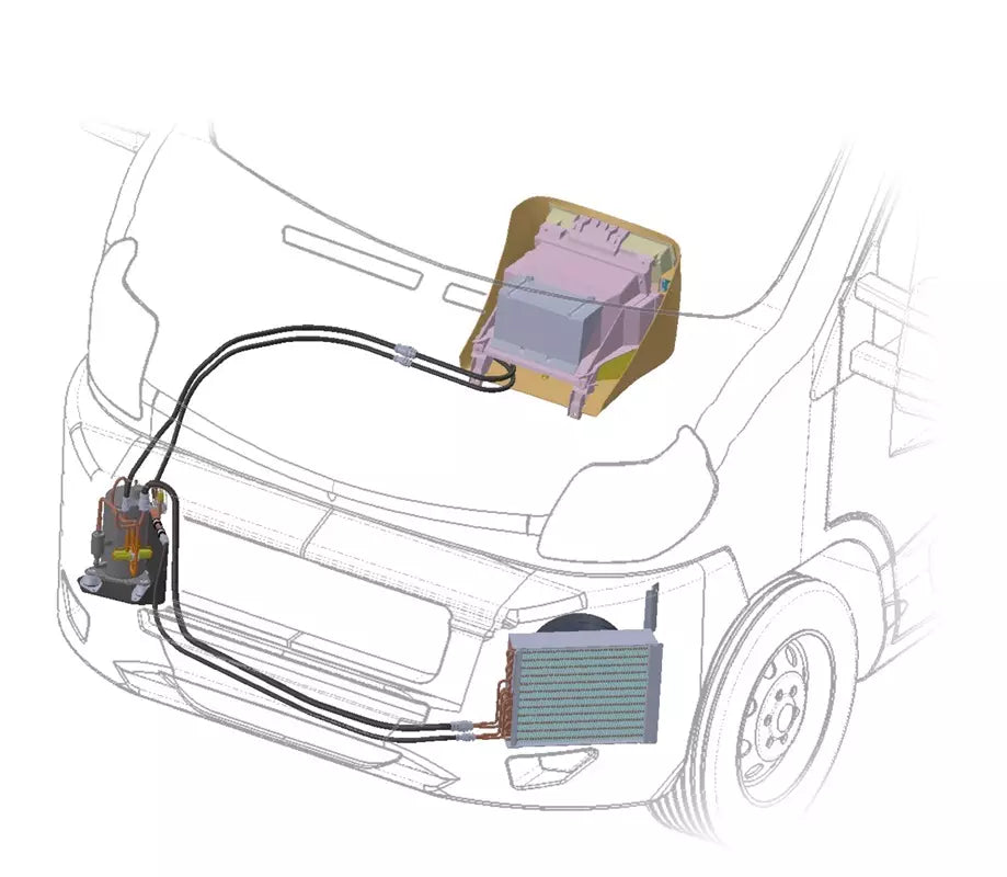 Telair Ultra Comfort 6000H 1760W-230V, ilmastointilaite/lämpöpumppu