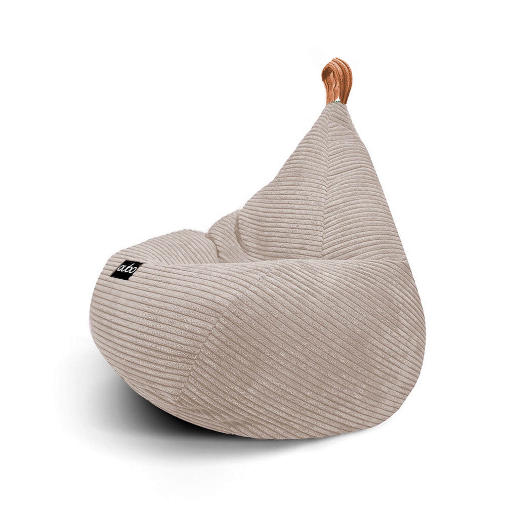 Säkkituoli Qubo™ Tiny Drop Wood FEEL FIT - Kotikauppa