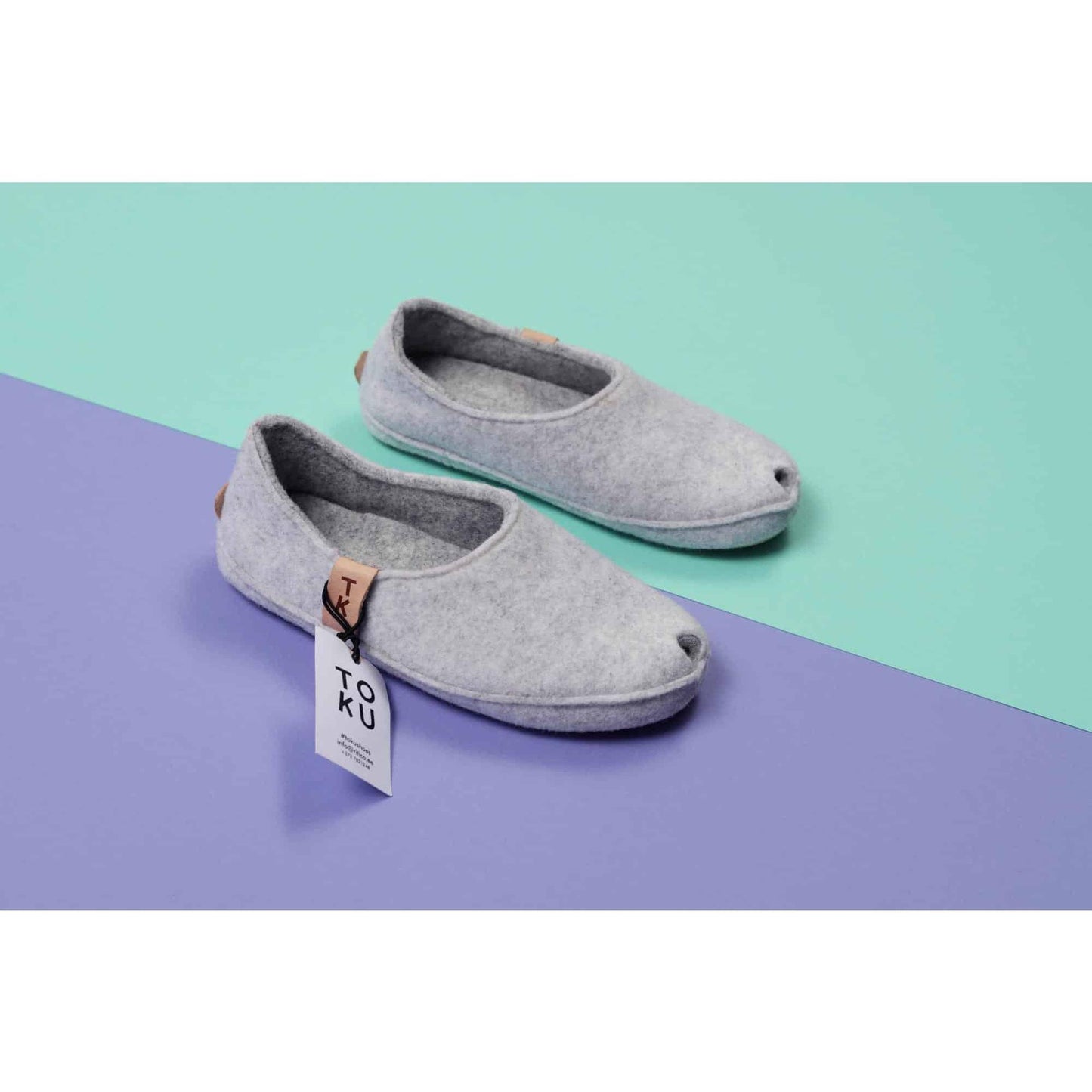 TOKU Budapest Slippers - White