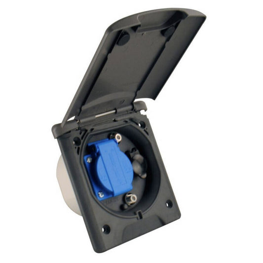 Rasia 230V+12V+tv+sat, upotettava vaalea vaaleanharmaa, ulosottorasia | 1000234 | 4011721168180 | Kotikauppa |