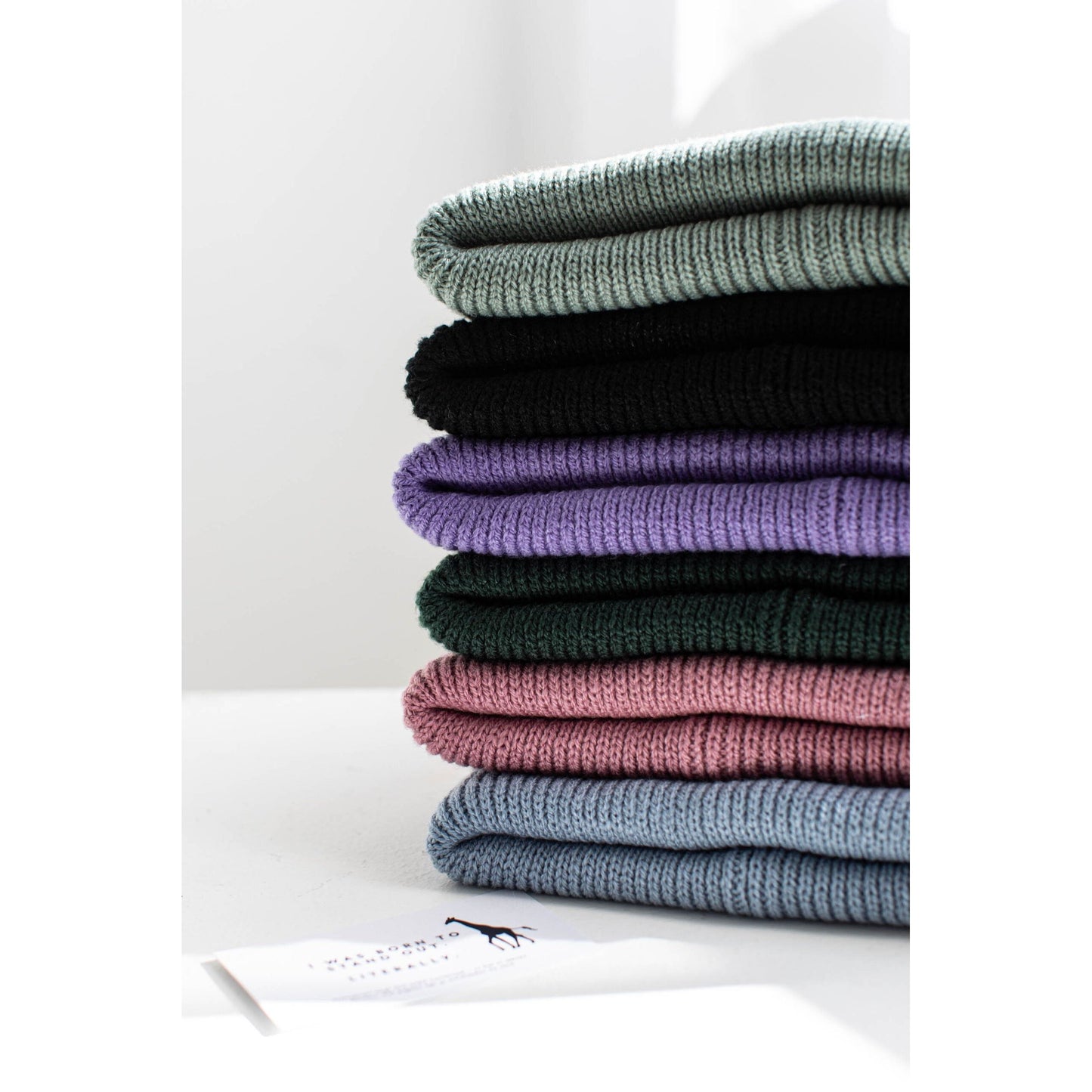 Ultra-Soft Beanie With A Giraffe Label